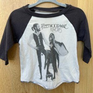 Rowdy Sprout Fleetwood Mac raglan shirt 6-12 mos